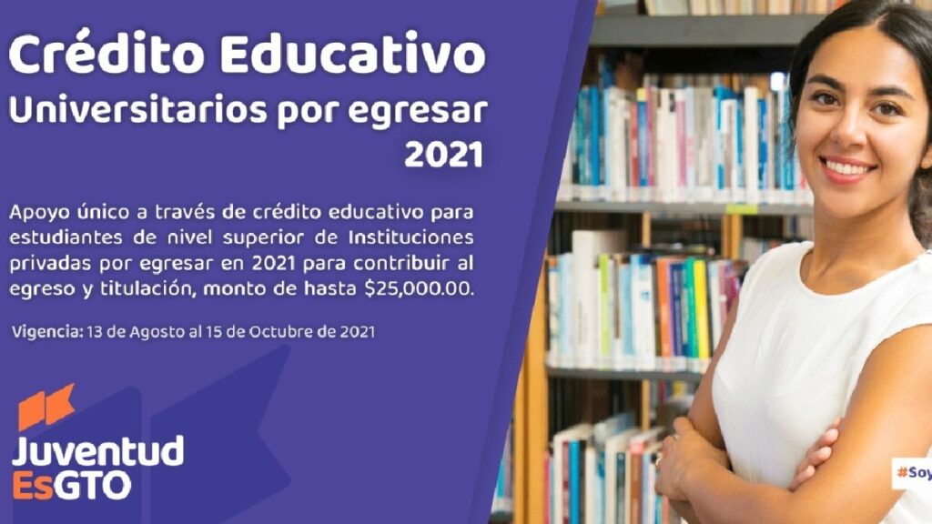 Crédito educativo para universitarios por egresar Guanajuato 2021: Convocatoria Foto: Especial