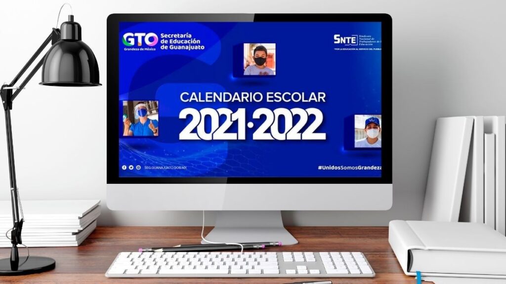 Calendario escolar 2021-2022 Guanajuato para imprimir o descargar Foto: Especial