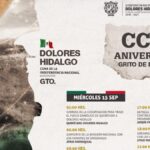 Programación oficial Grito de Independencia Dolores Hidalgo 2021 | 15 de septiembre Foto: Especial