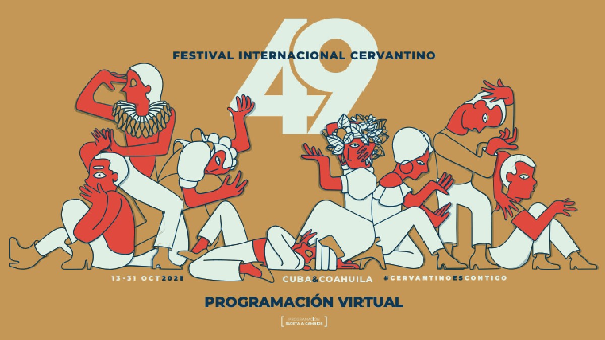 Festival Cervantino 2021. Programación virtual en PDF Foto: Especial