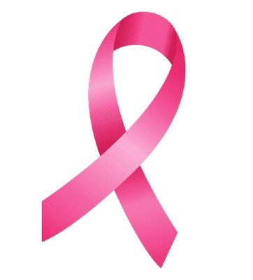 listón lazo rosa cáncer de mama