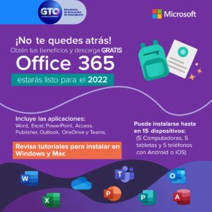 SEG. Office 365 gratis para estudiantes y maestros de Guanajuato | Unión  Guanajuato