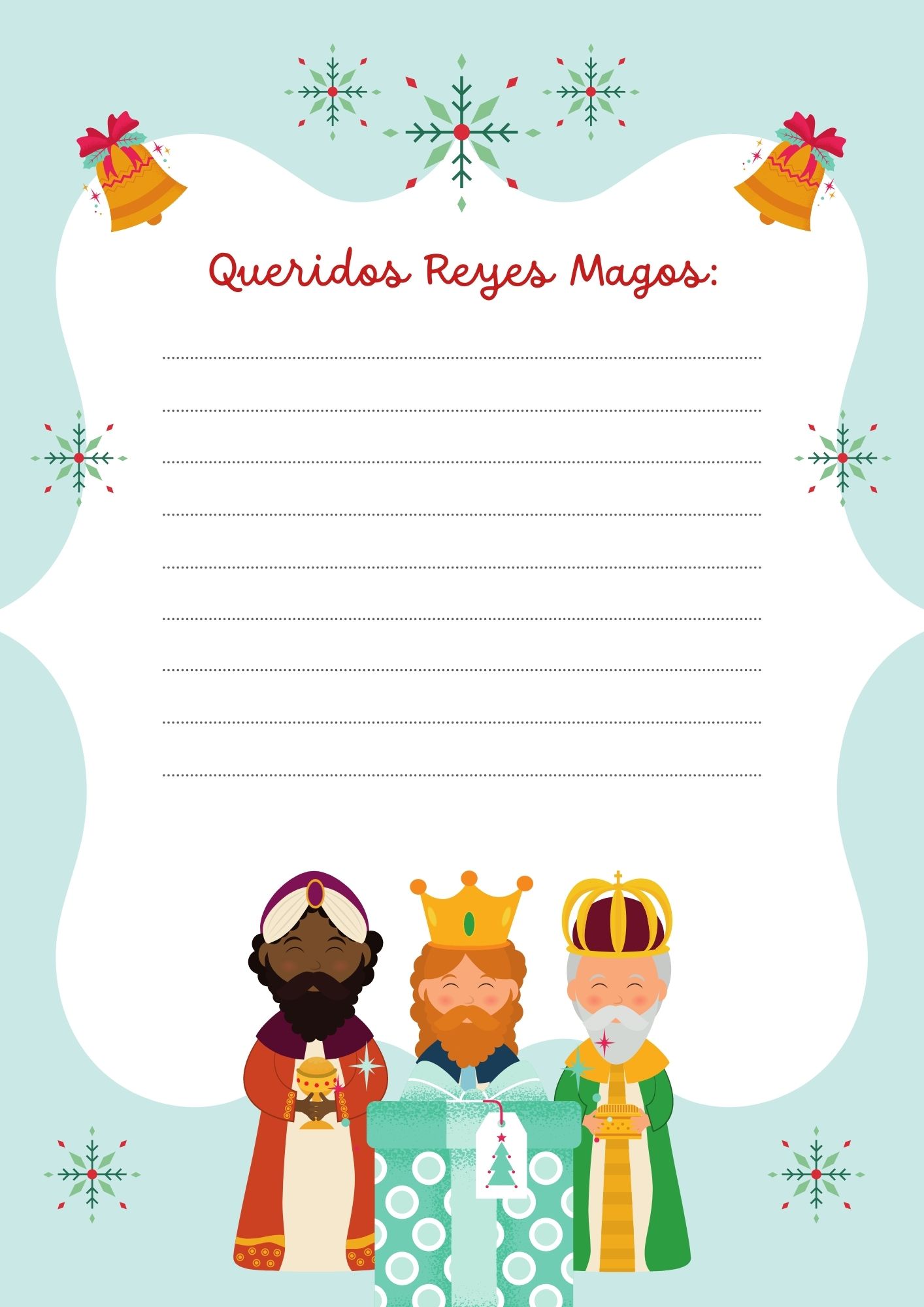 Carta A Reyes Magos CARTA A LOS REYES MAGOS Hojas e ideas para descargar e imprimir | PDF e  imágenes | Unión Guanajuato