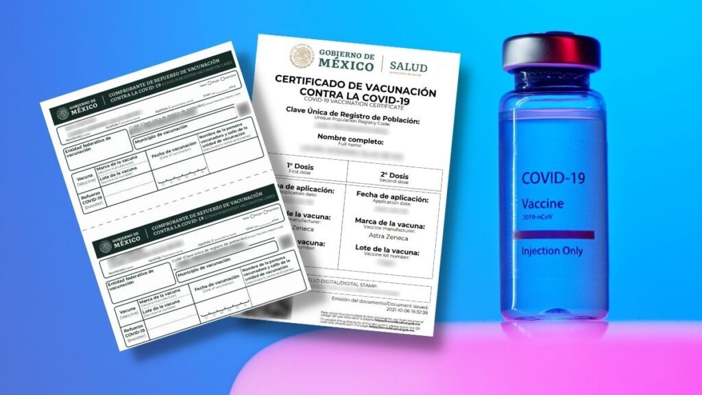 vacuna covid expediente certificado de vacunacion comprobante