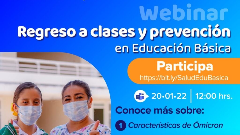 Regreso a clases y prevención en Educación Básica Guanajuato 2022 | WEBINAR Foto: Especial