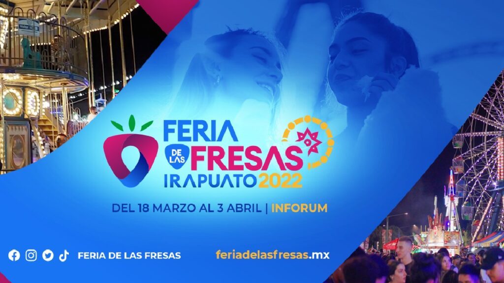 Feria de las Fresas Irapuato 2022. ¿Qué atracciones habrá? Foto: Especial