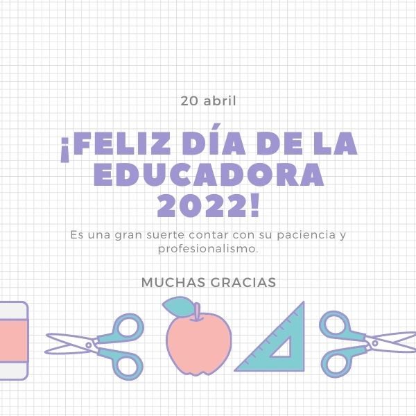 dia de la educadora 2022