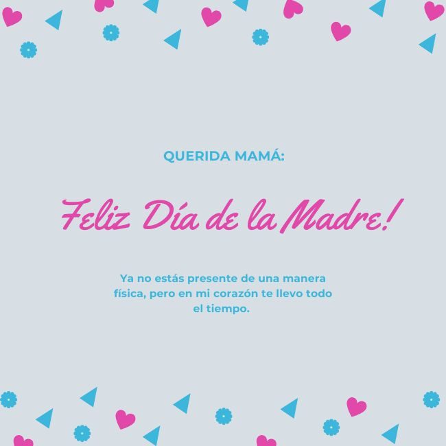 Feliz Día de las Madres hasta el cielo... Imágenes y frases para recordar a  una mamá que ya murió este 10 de mayo | Unión Guanajuato