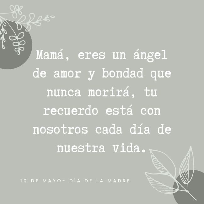Feliz Día de las Madres hasta el cielo... Imágenes y frases para recordar a  una mamá que ya murió este 10 de mayo | Unión Guanajuato