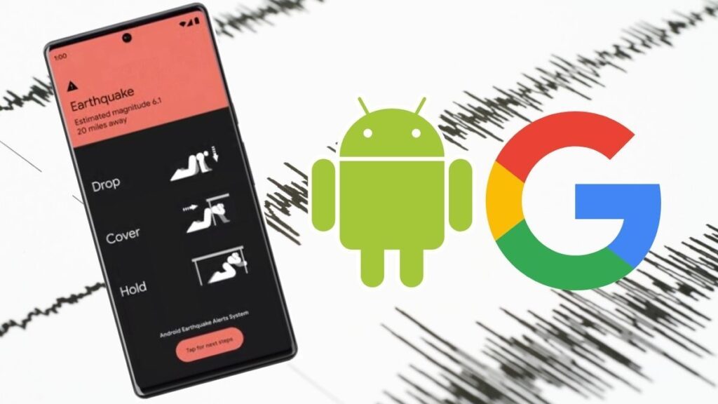 alerta sismica en google android 13