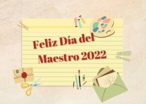 Tarjetas del Día del Maestro 2022