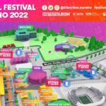 Mapa del Festival de Verano León 2022. Aquí lo puedes consultar Foto: Especial
