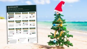 vacaciones diciembre fin de año navidad 2022 calendario escolar
